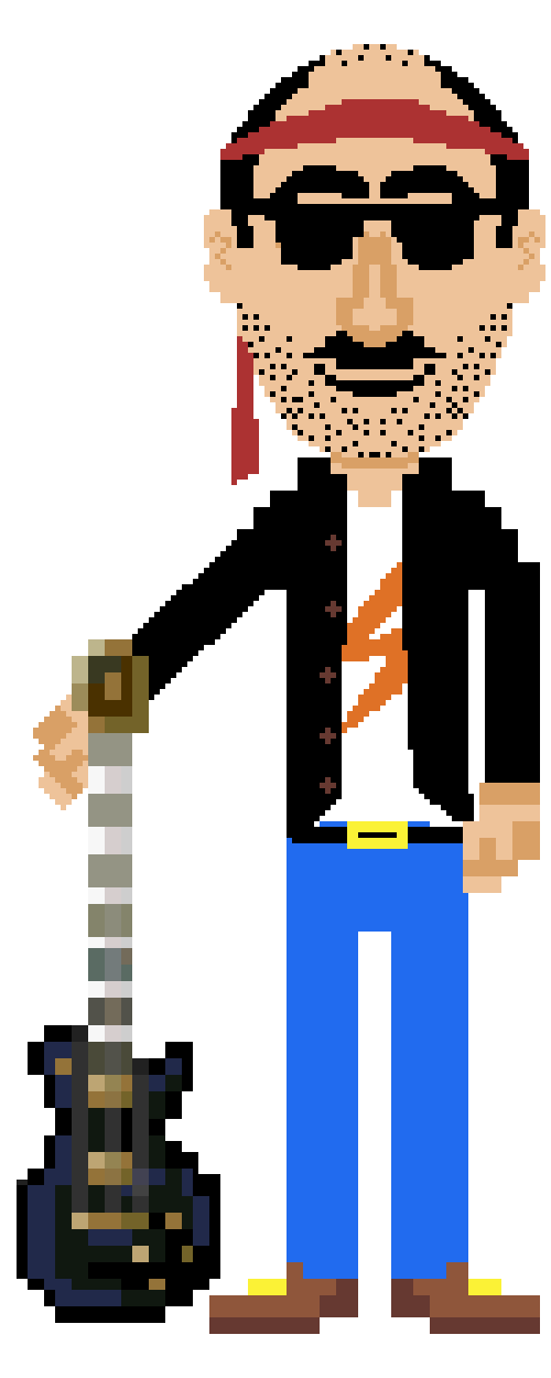 nico play pixel character