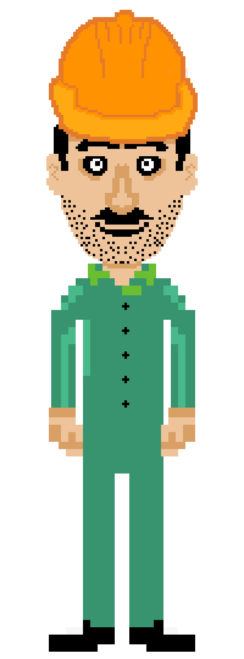 work section character